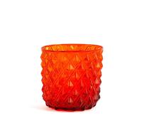 Set H&H Nuevo Murano 6 Vasos, Vidrio, Rojo, Cl30