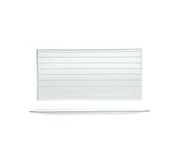 Set H&H Nuevo Rayado 6 Platos, Vidrio, 26x12cm