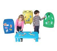 Set Henbea Plástico Reciclado Material Orgánico Vidrio Papel 36 Piezas