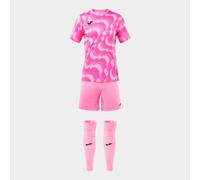Set Hombre Joma Area 105106 Transpirable - Talla: 4XS, Color: Rosa Fluor