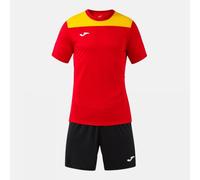 Set Hombre Joma Phoenix III 103124 Ligero - Talla: 3XS, Color: Rojo Amarillo