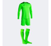 Set de fútbol joma zamora viii hombre/niño verde flúor 5 - 6 AÑOS