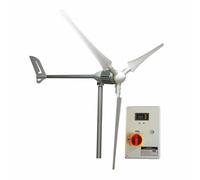 Set i-2000 W - Generador de viento ISTABREEZE de 48 V + regulador de carga híbrido 600 W Solar Windturbina