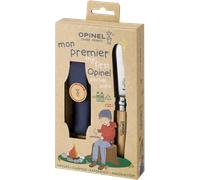 OPINEL Coffret Mon 1er Opinel Hetre + Etui - Niño - Marrón / Gris / Azul - talla única- modelo 2024