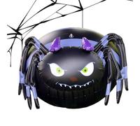 Set inflable al aire libre de Halloween - Decoración de patio de piscina flotante, globo fantasma de globo ocular | Exhibición de adornos de césped de la fiesta, decoración de la araña de calabaza lle