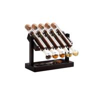 Set Infusor de Aromaterapia para Puros - Soporte Madera y Tubo Vidrio