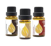 Set "Inner Balance" Aceites Esenciales Orgánicos | Canela (15 ml) + Pimienta negra (15 ml) + Palo Santo (5 ml) | 100% puro y natural | Sin diluir | Grado terapéutico | Sin OMG | 3 unidades