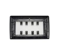 Set Instalación Radio Coche Cambiador De Marco Vídeo para Coche, Panel Cubierta Trasera 7 Pulgadas, Giro 10,1, Radio 2 DIN, Reproductor CD Y DVD, Montaje En Tablero