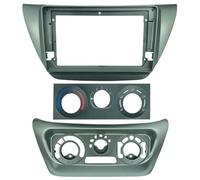 Set Instalación Radio Coche Fascia Radio 9 Pulgadas para Mitsubishi para Lancer IX 2000-2010, Kit Marco Unidad Principal Panel Salpicadero, Montaje Embellecedor Bisel