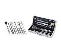 Set Instrumentos Barbacoa Ompagrill 01245 ,12 Piezas,de Acero Inox,para Un Kit