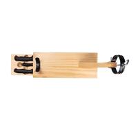 Set jamonero con cajonera, con chaira y cuchi