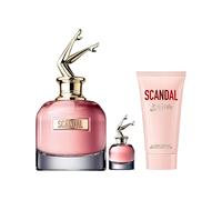 Set jean paul gaultier: scandal, eau de parfum, for women, 80 ml + sca