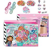 Set joyería cuentas Gabby’s Dollhouse | Kit de pulseras con abalorios de colores y personajes de la serie de Netflix | Más de 1000 cuentas y accesorios