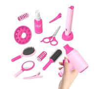 Set Juguete Peluquería Infantil Niña | 14 Piezas Juguetes Disfraces Realistas Simulación Infantil Juego | Kit Peinado para Niñas - para Barbería , Hogar, Aire Libre, Viajes Y Juegos D