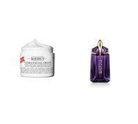 Set Kiehl's Ultra Facial Cream Crema Hidratante Facial y MUGLER Alien Eau de Parfum Perfume Mujer 60 ml Recargable