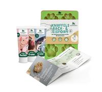 Set Knuffelwuff de galletas y helado para perros con molde de silicona, recetas y snack en tubo mix (88,67 € por 1 kg)