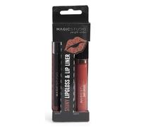 Magic Studio Shiny Lipgloss & Lip Liner | Precio, Comprar n/a 2 Unidades (Colores Aleatorios)