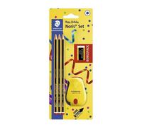 Set Lápices Grafito Staedtler 2HB con Goma y Afilalápices
