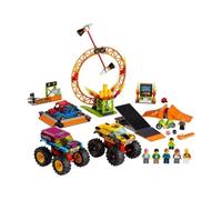 Set LEGO City 60295 Arena del Espectáculo de Acrobacias Circuito Motorizado y Camiones