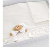 Set Lenzuola Lettino Nanan 3pz Tato Panna