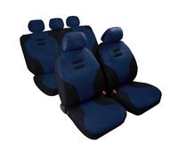 Set Liners Coordenadas Asiento Espalda Universal para Coche Interior Avio Azul