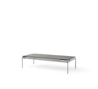 Set LN12 Mesa de Centro Vidrio Ahumado/ Cromo Oscuro