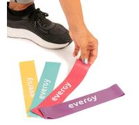 Set Loops Evergy. Cinta elástica Fitness para Gym en casa. Gomas elasticas musculacion - Cintas elasticas musculacion - Bandas elasticas musculacion - Minibands Fitness TRX Entrenamiento en casa.