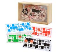 Set lotería bingo madera CB Games
