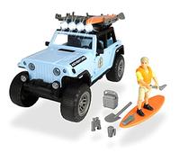 Set M Playlife Surfer Jeep con Figura y Accesorios (Dickie 3834001)