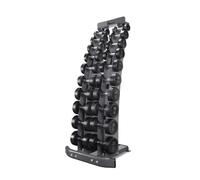 Set Mancuernas de goma 2-20 kg y Rack Titanium Strength