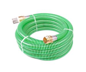 SET manguera de aspiración 7 metros - 1 ½" (latón) medium Rojo / Negro / Acero inoxidable