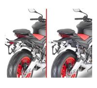 Set Marcos Lateral, GIVI tr6709 para Bolsas Suave, Aprilia Tuono / Rs 660