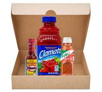 Set Michelada - Clamato 950 ml, Tajín 142 gr y Salsa Picante El Yucateco 120 ml - Pack de 3