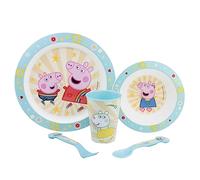 Stor Set vajilla infantil Peppa Core 2022 5 piezas reutilizable apta para microondas