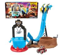 Set Monster truck Spin Master Monster Jam Dalmatian Dunk cambio de color 1:64