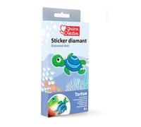 Set mosaico con diamantes adhesivos Tortuga