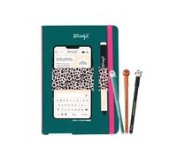 Set Mr. Wonderful - Agenda Anual Basic 2026 Vista Semanal con Goma de Soporte para Móvil - My new era + Mr. Wonderful - Set de 3 bolis Borrables Bo-Bo - Baloncesto, Futbol y Cohete