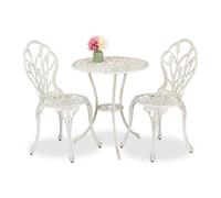 Set muebles de jardín Mesa y sillas terraza Mobiliario balcón Mesita balcón