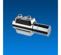 Set Multibloque Simplex Con Cabezal Termostático Universal Válvula De Esquina