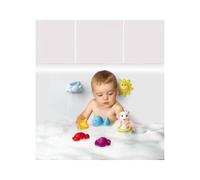 Set Mundo Marino 7 Piezas Juguete de Baño A partir de 6 Meses | Boquilla blanda ergonómica y apta lavavajillas | transición muy suave hacia el biberón | idea regalo para niña y para niño