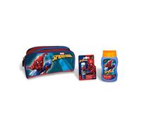 Spiderman Neceser Infantil, Contiene Bálsamo Labial Y Gel-Ducha 2 En 1 290 g