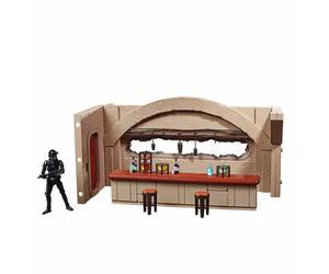 Set nevarro cantina + figura hasbro 9 -5 cm death trooper the mandalorian star wars vintage f39025