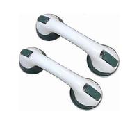 Set Of 2 Super Bath Handles, Bath Handles, Shower Handles, Suction Cups, Shower Handles with Suction Cups - Suction Cup Handrail