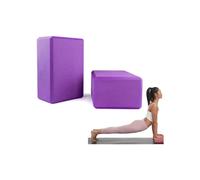 Set of 2 yoga stones - Brand - Model - Purple - Yoga