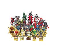 Set Of 24 Pcs Ninjago Mini Figures Kai Jay Sensei Wu Master New Building Blocks Toy 2025