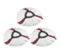 Set Of 3 Mop Head 2 In 1 Microfiber Mop for Easy Wringing And Cleaning
