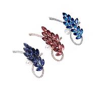 Set of 3 Pearl Brooches Tail Women's Fashion Brooch Pins Costume Prop Decoration Small Size Sturdy Alloy Special Occasions Random