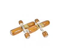 Set of 4 Inflatable Wooden Duel Sticks Fun Water Game Lightweight Durable PVC Material Perfect for Pool Parties and Outdoor Activitie