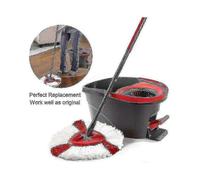 Set of 4 Replacement heads for Vileda 2-in-1 Mop, O-cedar, Easywring and Clean Turbo Zhexin (FMY)