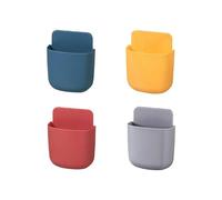 Set of 4 wall mounts for remote controls and self-adhesive telephones VHV